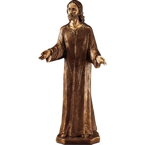 Statua Cristo H X Fusione A Cera Persa Biondan