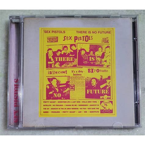 Cd Sex Pistols There Is No Future Original Seminovo Shopee Brasil