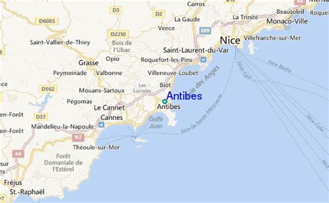 antibes tide station location guide