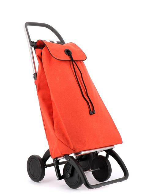 Rolser I Max EcoiMax 4 Wheel Foldable Shopping Trolley Mandarina