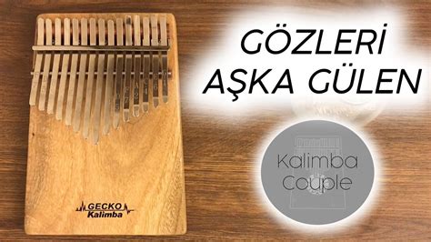 GÖZLERİ AŞKA GÜLEN KALİMBA NOTALARI Kolay Parça Kalimba Cover YouTube