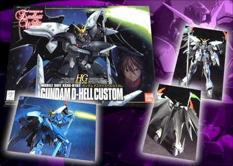 Buy PVC model kits - Gundam Wing Deathscythe Hell custom 1/144 model ...