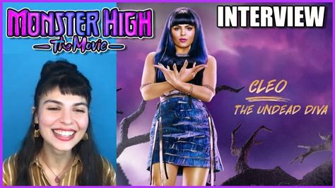 Jy Prishkulnik Interview Monster High The Movie Cleo De Nile YouTube