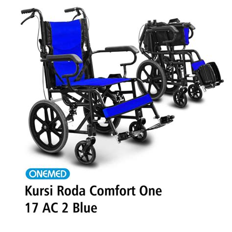 Kursi Roda Comfort One Biru Ac Onemed Onemed Store