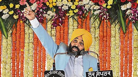 Punjab Cm Bhagwant Mann To Announce ‘big Decision Today Says ‘no One In The History Of