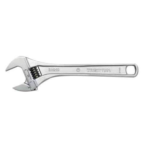 White Cap Wright Tool 12 Chrome Adjustable Wrench