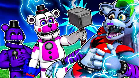 Funtime Freddy Learns To Fight Shadow Freddy In Boneworks Youtube