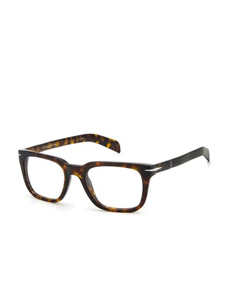 David Beckham Db Square Eyeglasses For Men Ottica Mauro