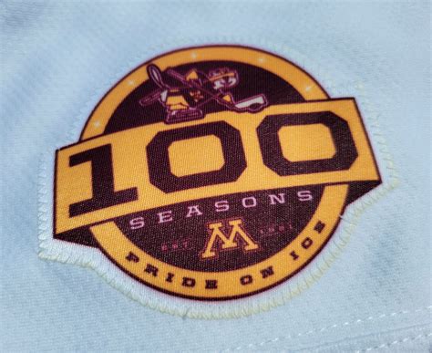 2020-2021 Minnesota Gophers Hockey 100th Season Throwback Jersey ...