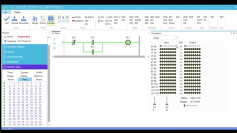 Program PLC Switch ON OFF Outseal Studio YouTube