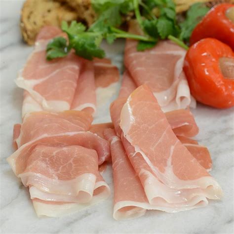 Prosciutto Sliced Cooking Cooking Show Meat Platter