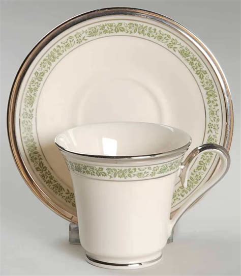 Memoir Footed Demitasse Cup Saucer Set By Lenox Artofit