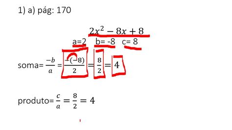 DÚvidas Propriedade Das RaÍzes Da EquaÇÃo Do 2 Grau Youtube
