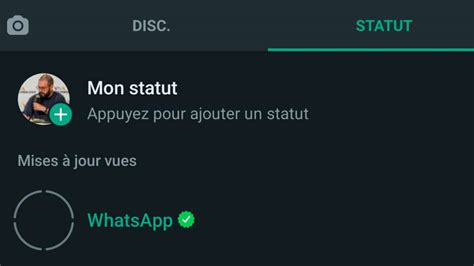 WhatsApp Comment Lire Le Statut D Un Contact Sans Qu Il Le Sache