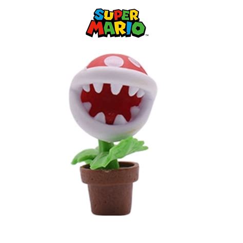 Planta Carn Vora Miniatura Super Mario Bros Cm Boneco Figura