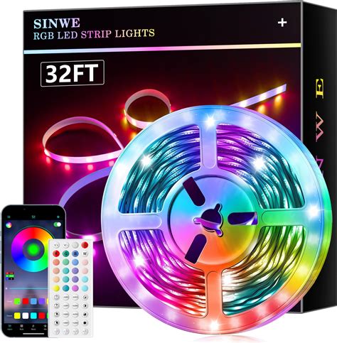 LE 5M RGB LED Strip Set 5050 SMD LED Streifen 12V Selbstklebend LED