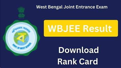 Wbjee Result 2024 Out Topper List Announced Rank Card