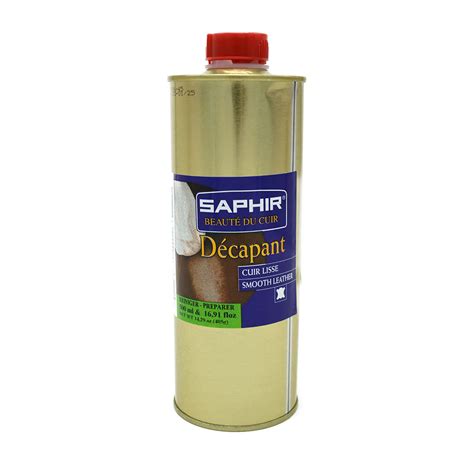 SAPHIR BEAUTE DU CUIR - DECAPANT DYE PREPARATION - 500ml – Dunkelman & Son