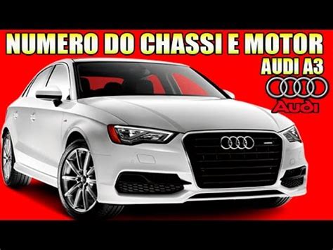 Numero Do Chassi E Motor Audi A Youtube