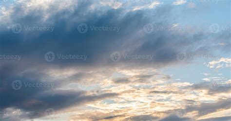 dark blue sunset sky with rain clouds 9856635 Stock Photo at Vecteezy