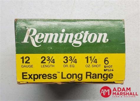 Remington Express Long Range 12 GA 2 3 4 6 Shot 1 X 25 Adam