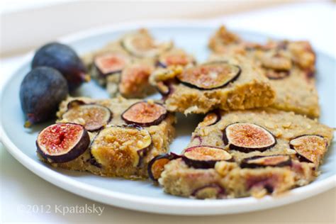 Fresh Fig Bars for Summer. - Vegan Recipe