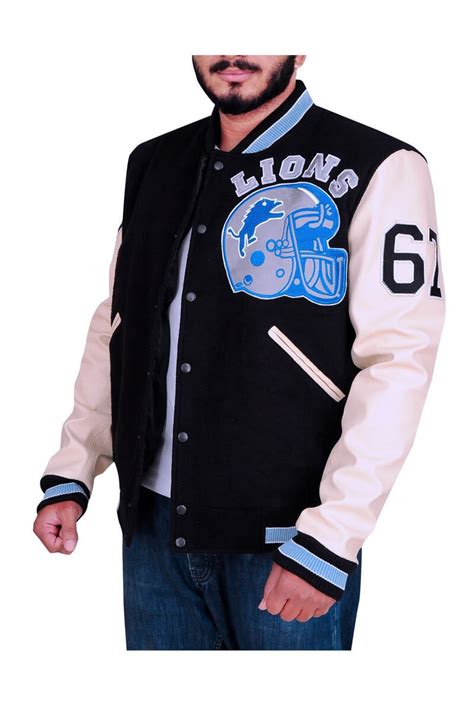 Detroit Lions Letterman Varsity Jacket Detroit Lions Letterman Jacket