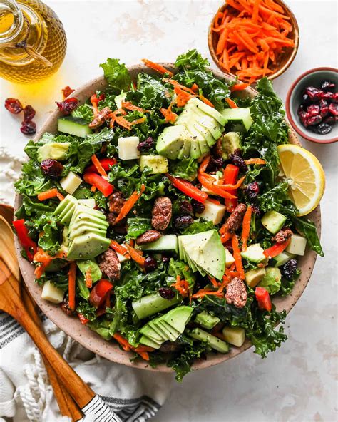 Raw Kale Salad Recipes