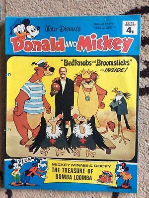 VINTAGE WALT DISNEY Donald And Mickey Comic 1 22 PicClick UK