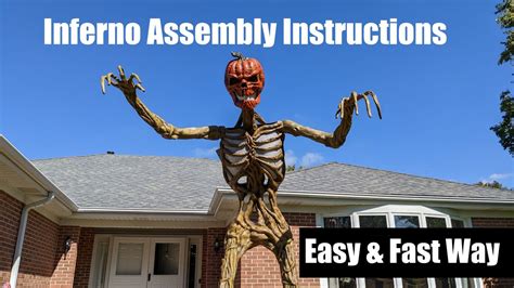 Easy Setup Home Depot Inferno Skeleton Instructions Tips Tricks How