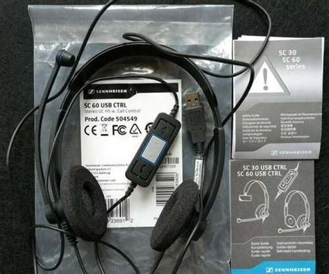 Usb Гарнитура Sennheiser Sc 60 Usb Ctrl 504549 Festimaru