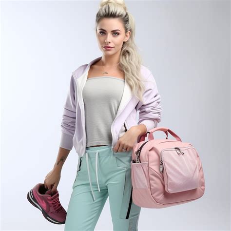 Premium Photo | Small gym bag for women waterproof