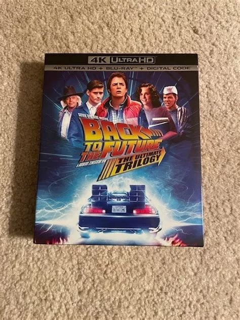 BACK TO THE Future The Ultimate Trilogy 4K Ultra HD Set De 7 Disques