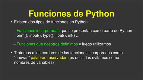 Funciones Cap Tulo Python Para Todos Ppt Descargar