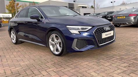 Approved Used Audi A3 Saloon S Line 35 TFSI 150 PS S Tronic YouTube