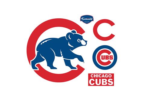 Chicago Cubs Alternate Logo Wall Decal Shop Fathead® For Chicago Cubs