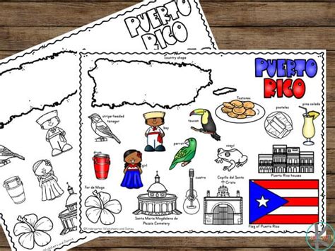 Free Coloring Pages Of Puerto Rico Free Coloring Pages