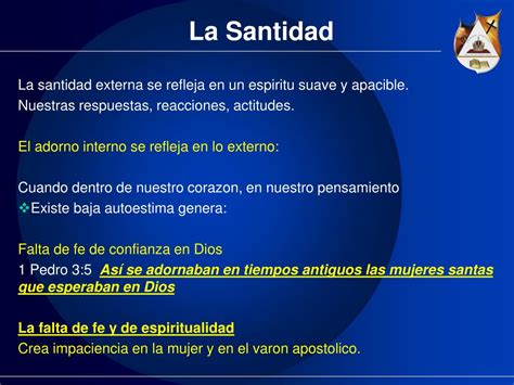 Ppt La Santidad Puntos Doctrinales Powerpoint Presentation