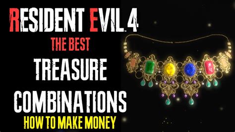 The Best Treasure Combinations In Resident Evil Remake Money Guide