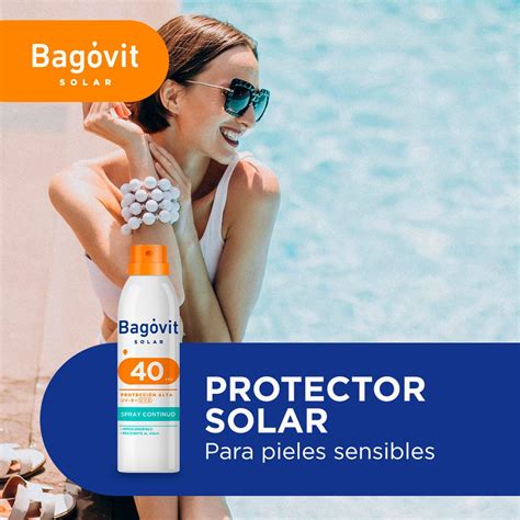 Bagóvit Protector Solar Fps 40 Spray Continuo Corporal Y Facial X 170ml