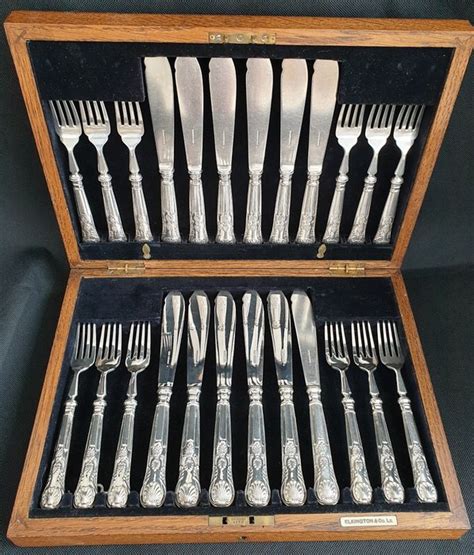 Elkington Co Fish Cutlery For Edwardian Catawiki