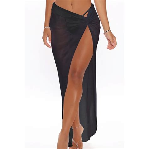 Todozo Womens Beach Sarong Chiffon Swimsuit Coverups Sheer Bikini Wraps For Swimwear Bathing