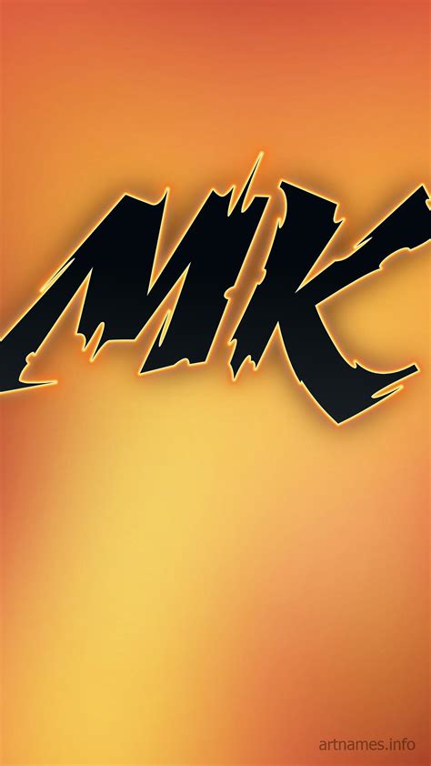 Mk Letter Wallpaper