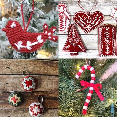 41 DIY Christmas Ornaments - Craftsy Hacks