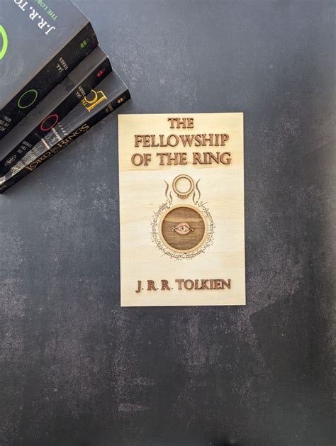 Lord of the Rings First Edition Wooden Cover Fellowship of the Ring ...