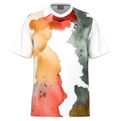 T Shirt Head Topspin Multicolored Zona De Padel