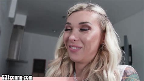 Blonde Shemale Bride Gets Fucked Hard In Her Tight Ass