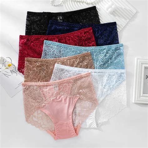 Cotton Plus Size Women S Underwear Hot Sale Sexy Underwear Women High Waist Transparent Hollow
