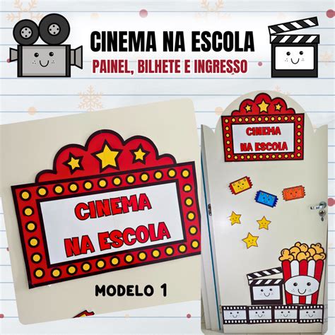 Painel Cinema Na Escola Para Imprimir - Cinema na Escola - Na Sala da Prô