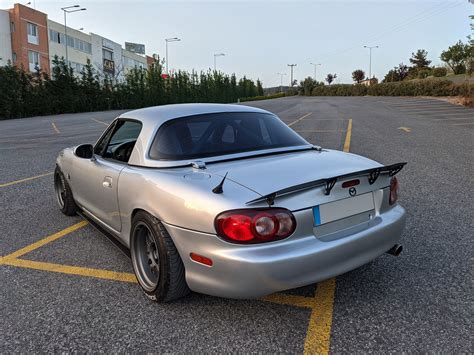 MX 5 Miata NB NBFL Ducktail Spoiler Poeder Gecoate Aluminium Etsy